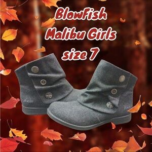 Blowfish Malibu Girl Sz 7 Ankle Boots